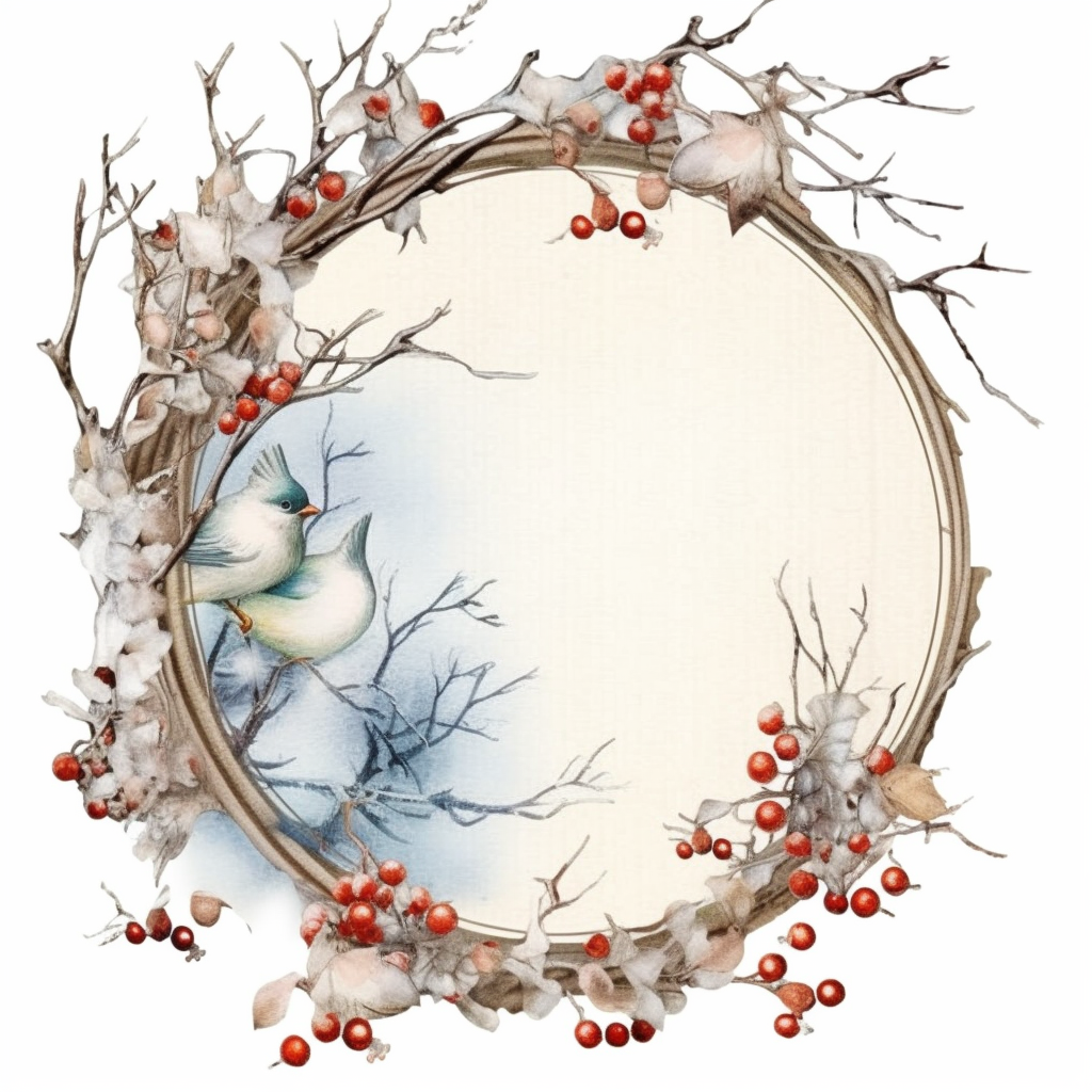 christmas frame cliparts
