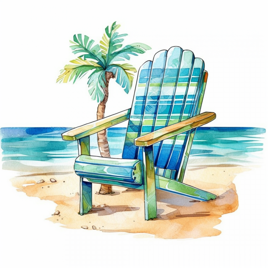 cute beach cliparts