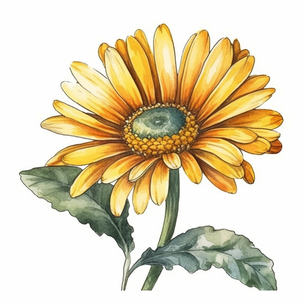 daisy flower clipart