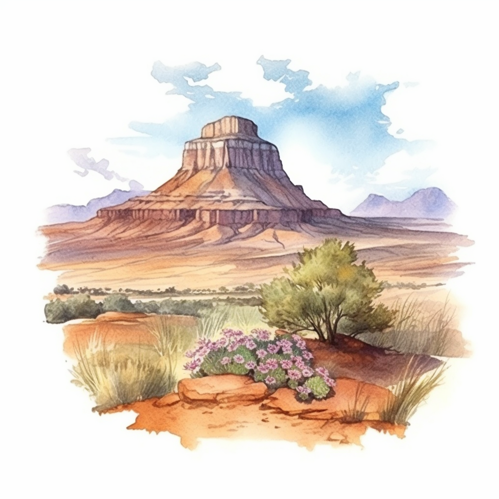 butte cliparts