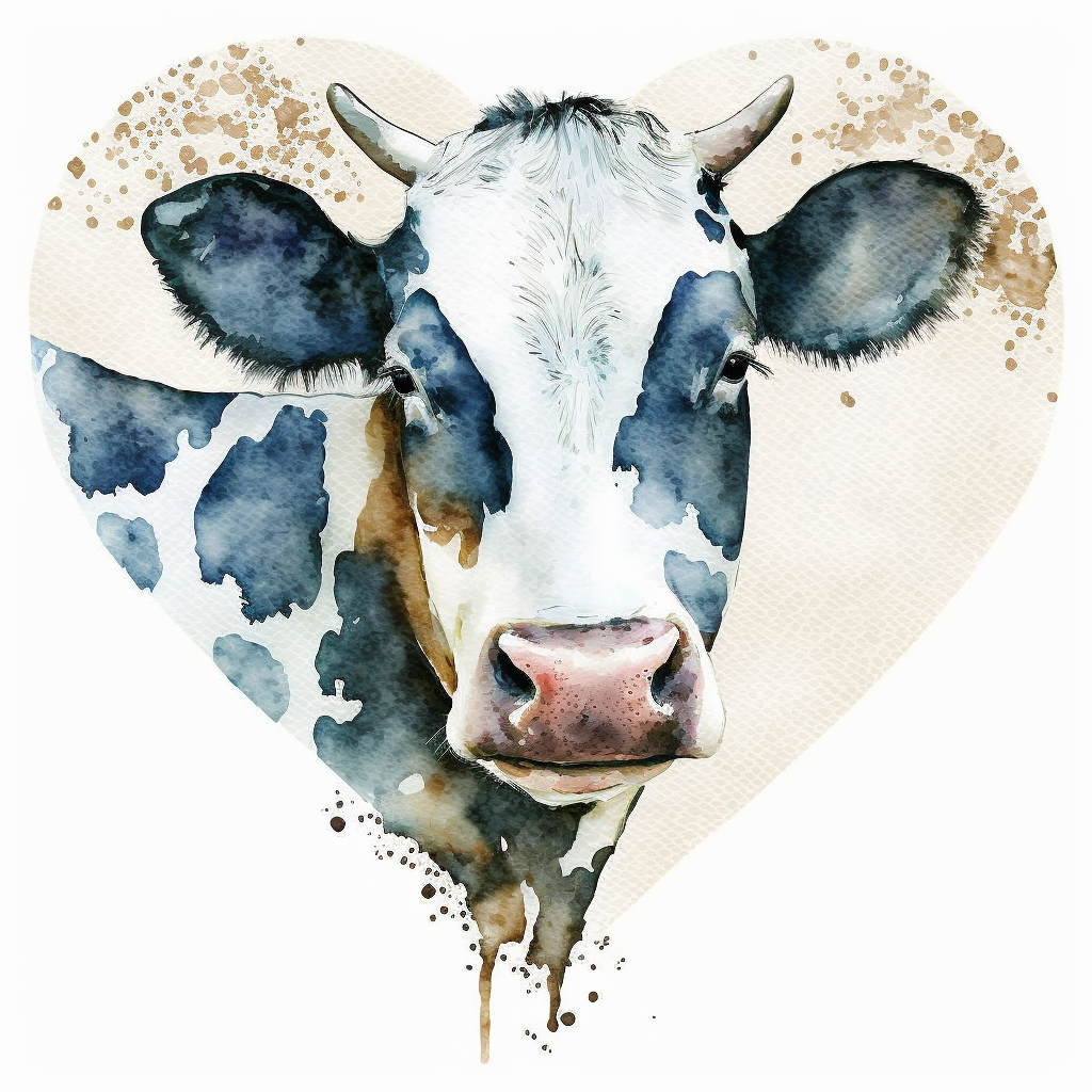 cliparts cow print