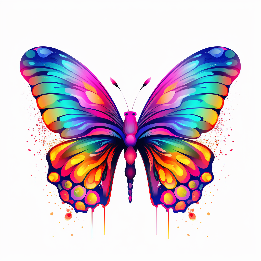 design butterfly cliparts