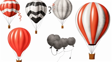 clip art sets for various celebrations and events, including birthdays, weddings, holidays, and parties. Include elements like balloons, cakes, presents, party hats, and festive decorations