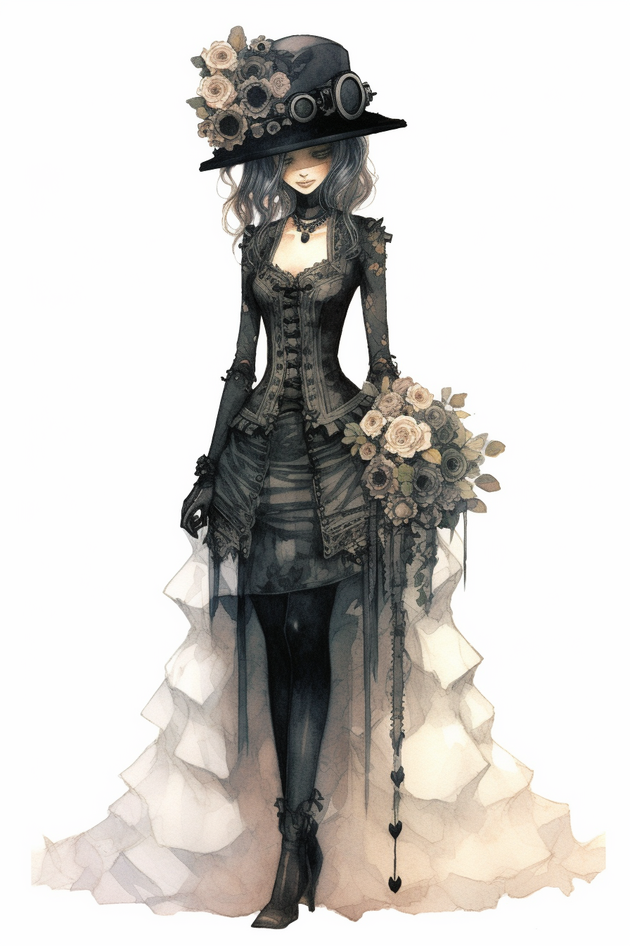 girl wedding cliparts
