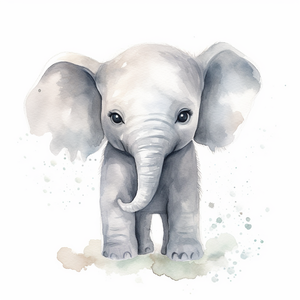 gray elephant cliparts