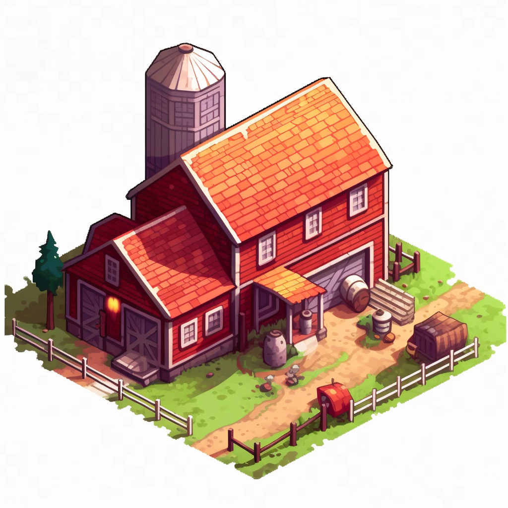 farm barn cliparts