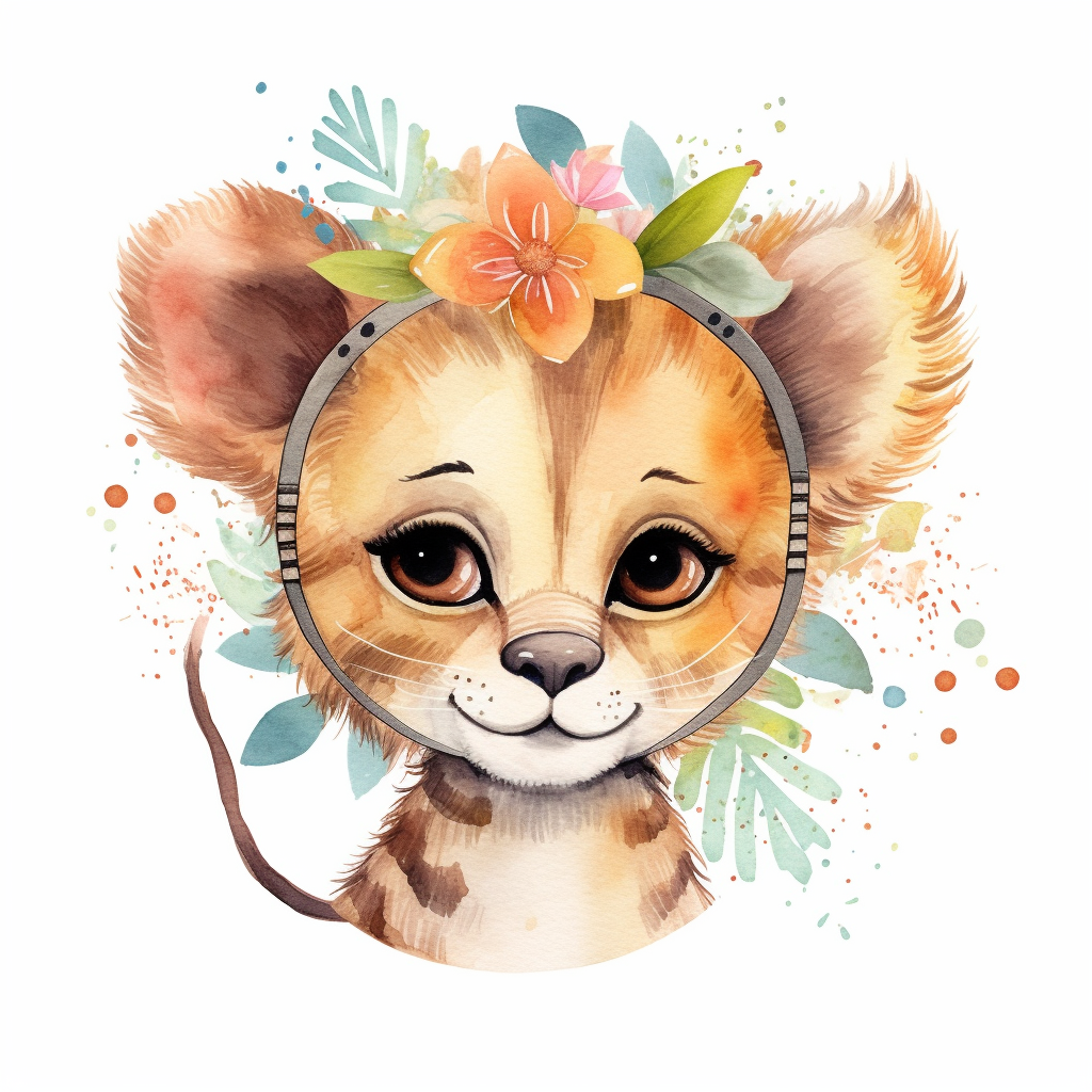 funny animal clipart