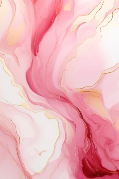 beautiful gorgeous alcohol ink of gold serene nature scene with a central focus on a pink leopard, gentle wave , minimalist style, crystals, glam, glossy, glitter texture, liquid ink clipart, modern and stylish design, bright colors, 300 dpi, clear decoration, clear white background, highly detailed digital art, 8k