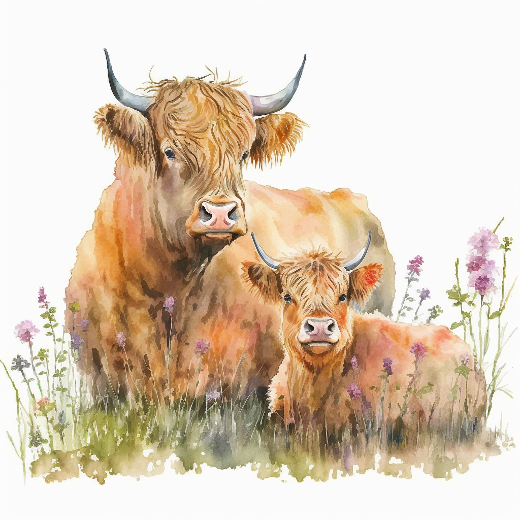 cow animal cliparts