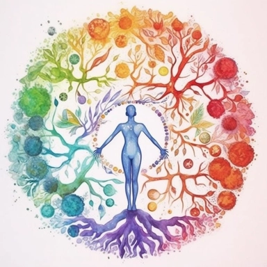 watercolour clipart holistic healing