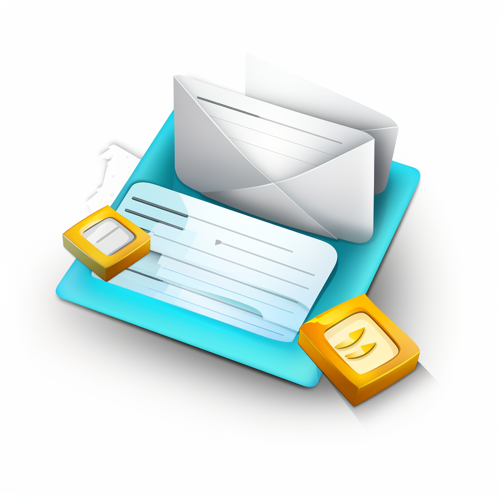 icon for contact form clipart, hyperdetailed, editorial illustration ...