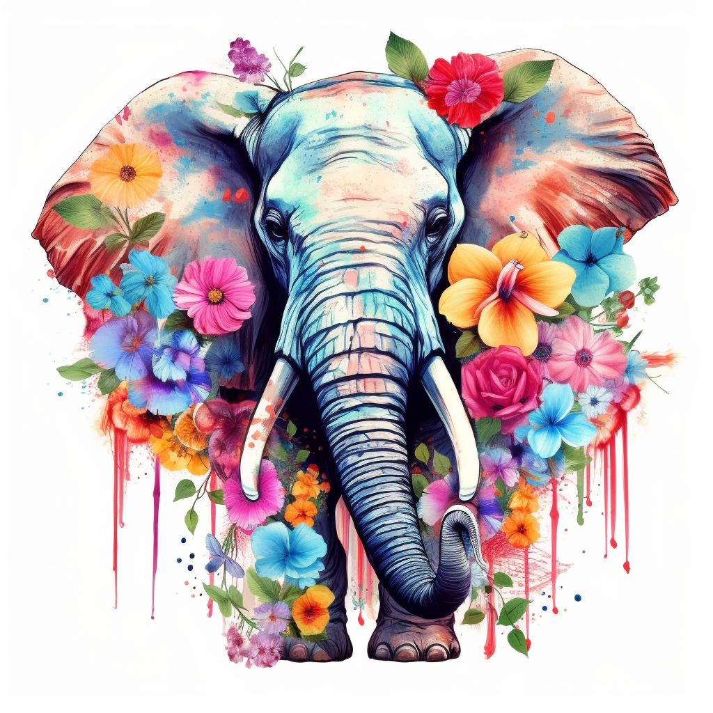 elephants cliparts