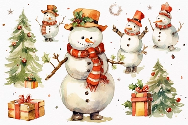 christmas snowman vector clip art clip art download free vector illustration on zazzle jpg christmas santa clipart, in the style of stephanie pui-mun law, ethereal watercolor washes, light maroon and emerald, vibrant stage backdrops, magnus enckell, texture-rich compositions, playful mixed media