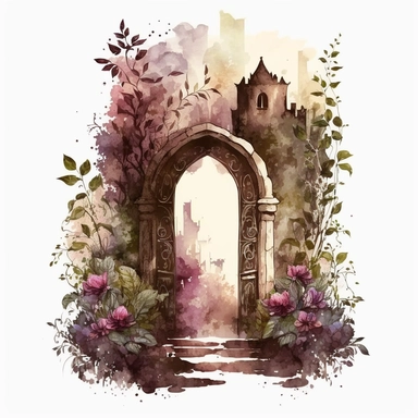 Door of a castle with flowers watercolour art style clipart. If you're looking for watercolor clipart illustrations of a castle with flowers, there are several options available online. One of the options is a premium vector of a castle with flower watercolor clipart illustration on freepik.com[1]. The premium image can be downloaded in eps and jpg file types, and users can unlock the file to get unlimited access to over 40,867,000 premium assets. Freepik.com also offers a variety of castle door