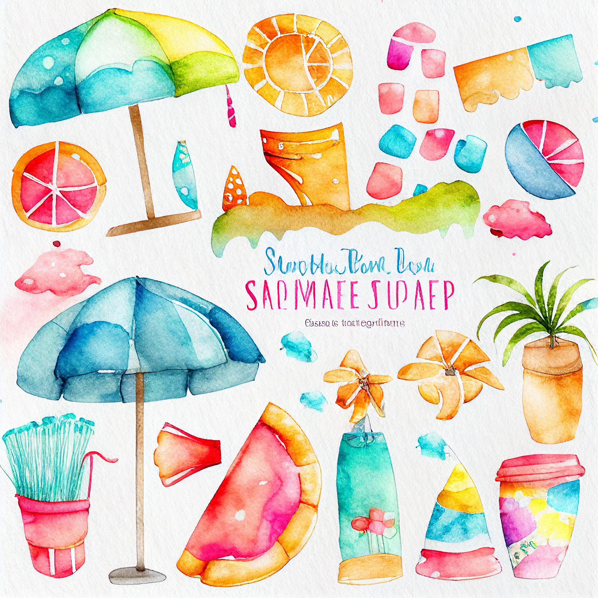 cute sunshine cliparts