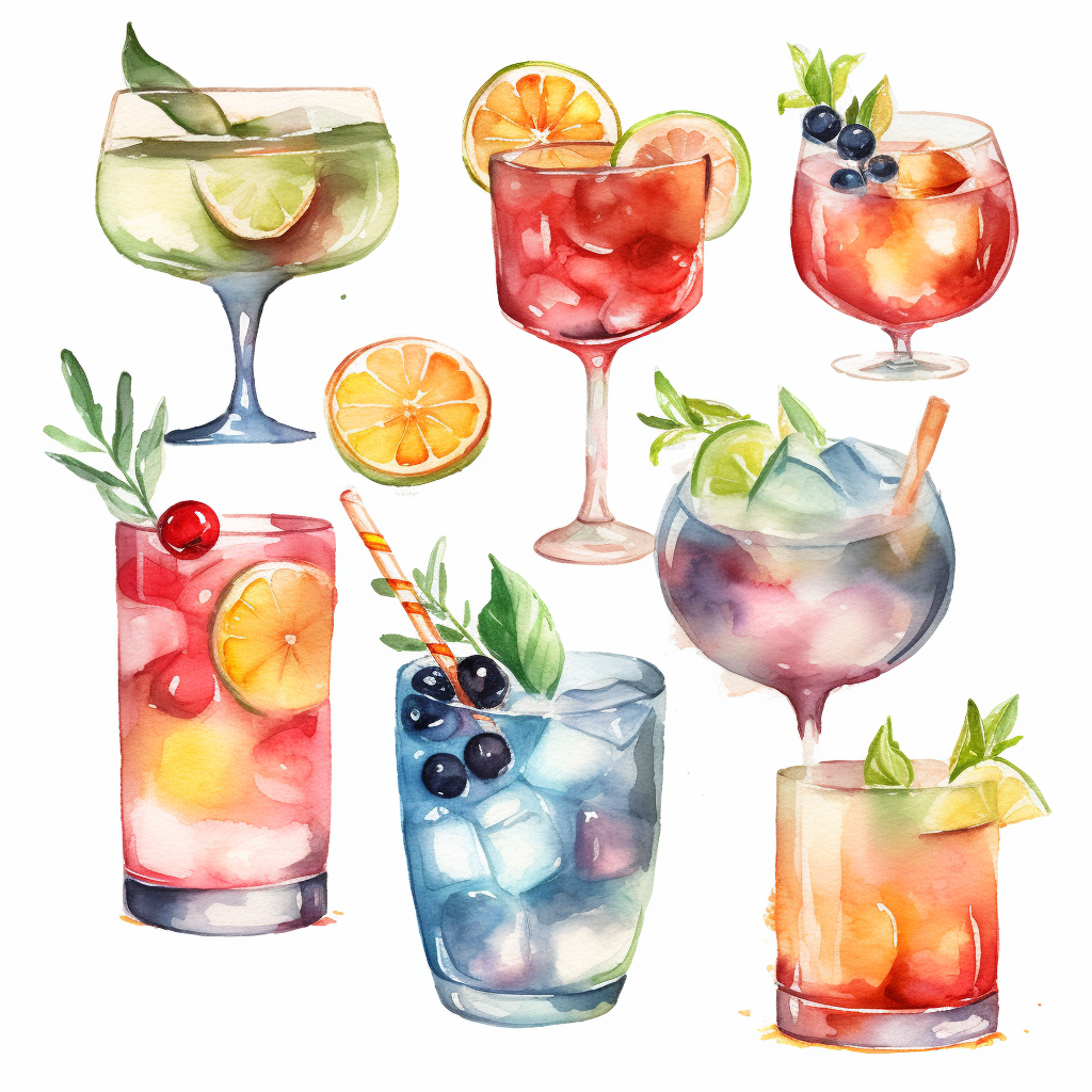 cocktail bar cliparts
