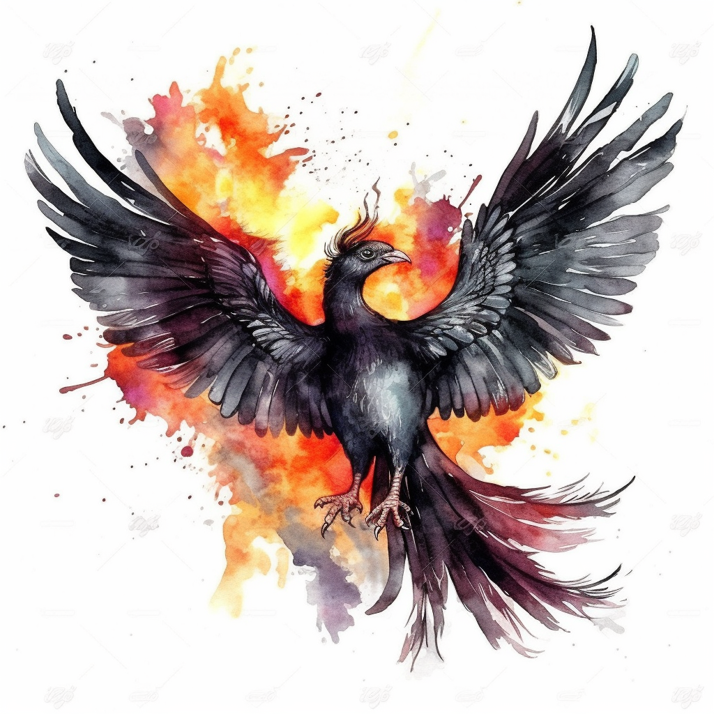 black phoenix cliparts