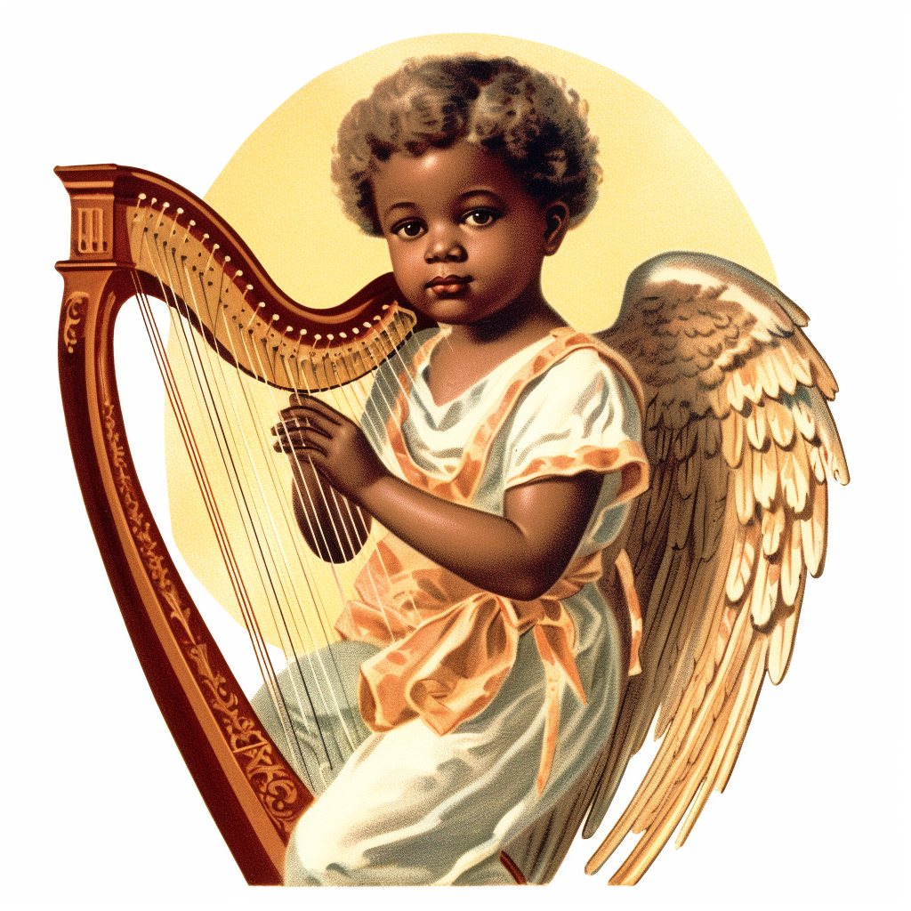 black angel clipart