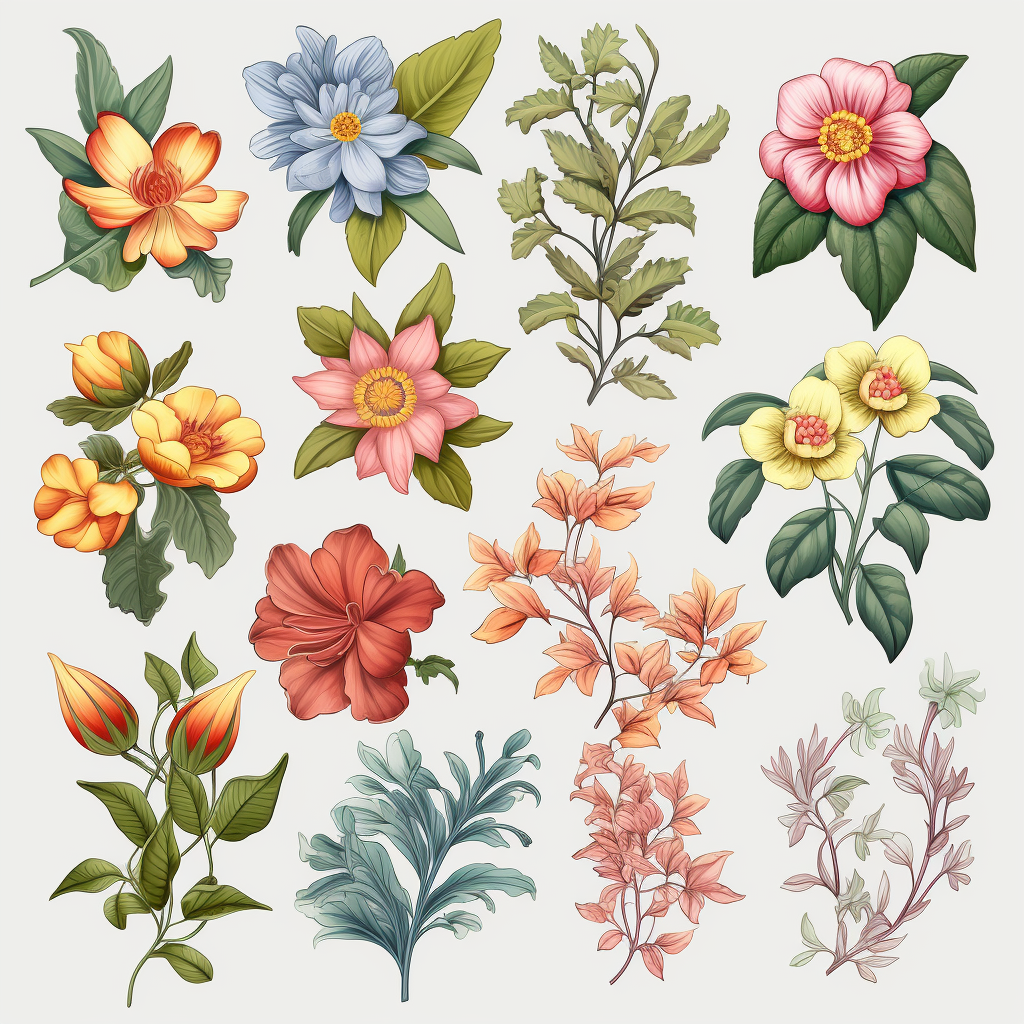 floral design clipart