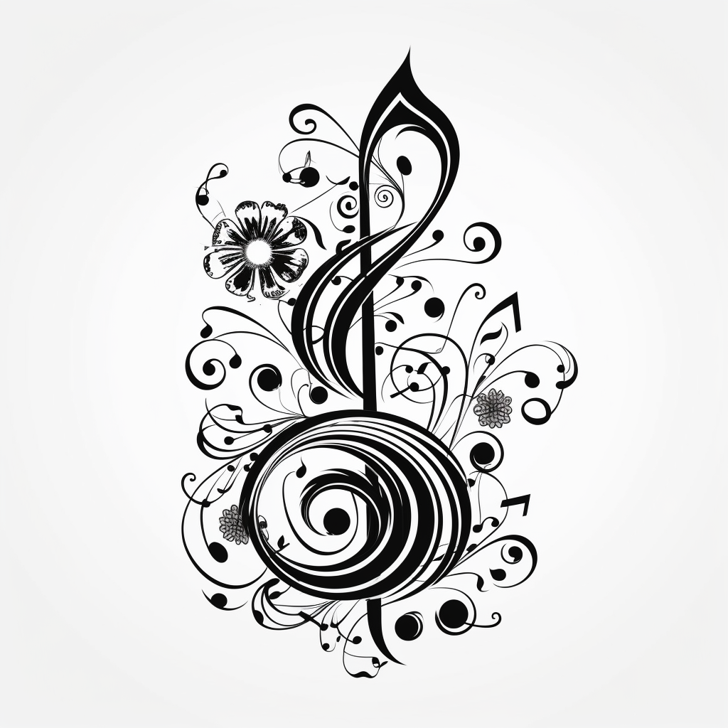 music notes clipart
