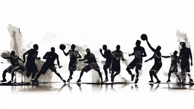 play street basketball clipart banners