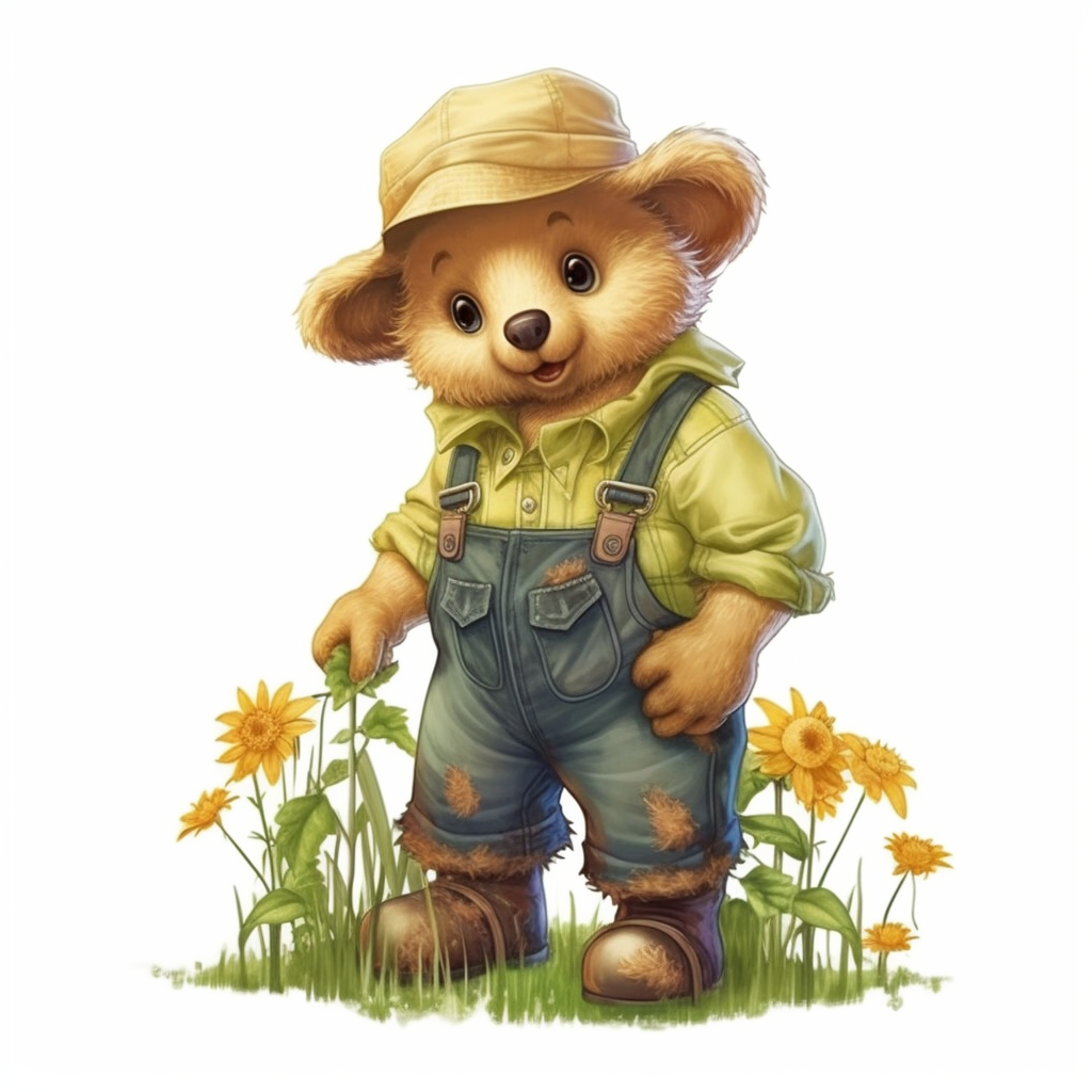 cute farmer cliparts
