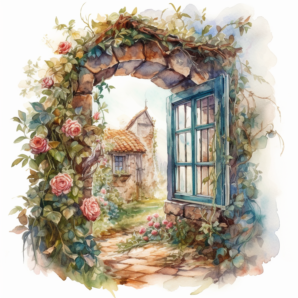 garden wall cliparts