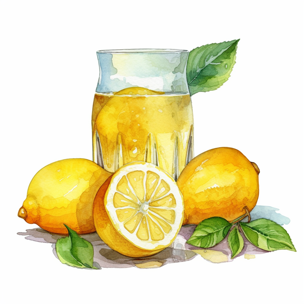 lemon juice cliparts