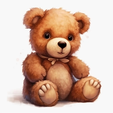 Subject: Teddy Bear Clipart in Transparent Background Type of Image: Digital Illustration Art Styles: Realism, Cartoon Art Inspirations: ArtStation, Behance Camera: N/A (Digital Illustration) Shot: N/A (Digital Illustration) Render Related Information: N/A (Digital Illustration)