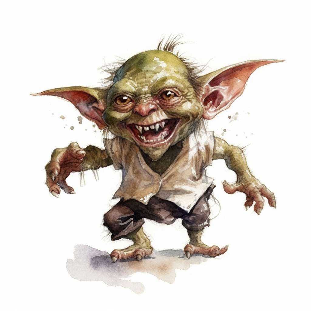 cute goblin cliparts