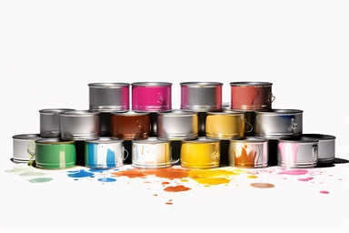 paint+cans , highly detailed, isolated on white, clipart,