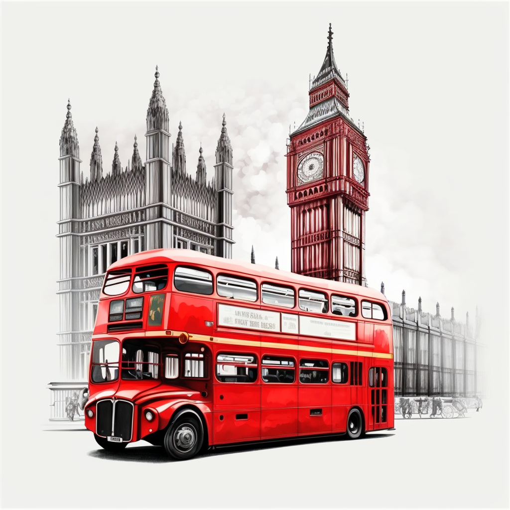 london bus clipart