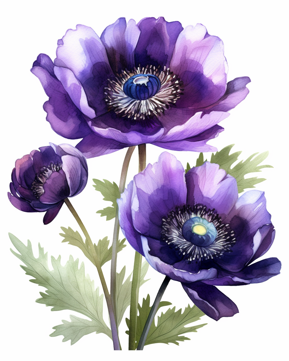 anemone cliparts