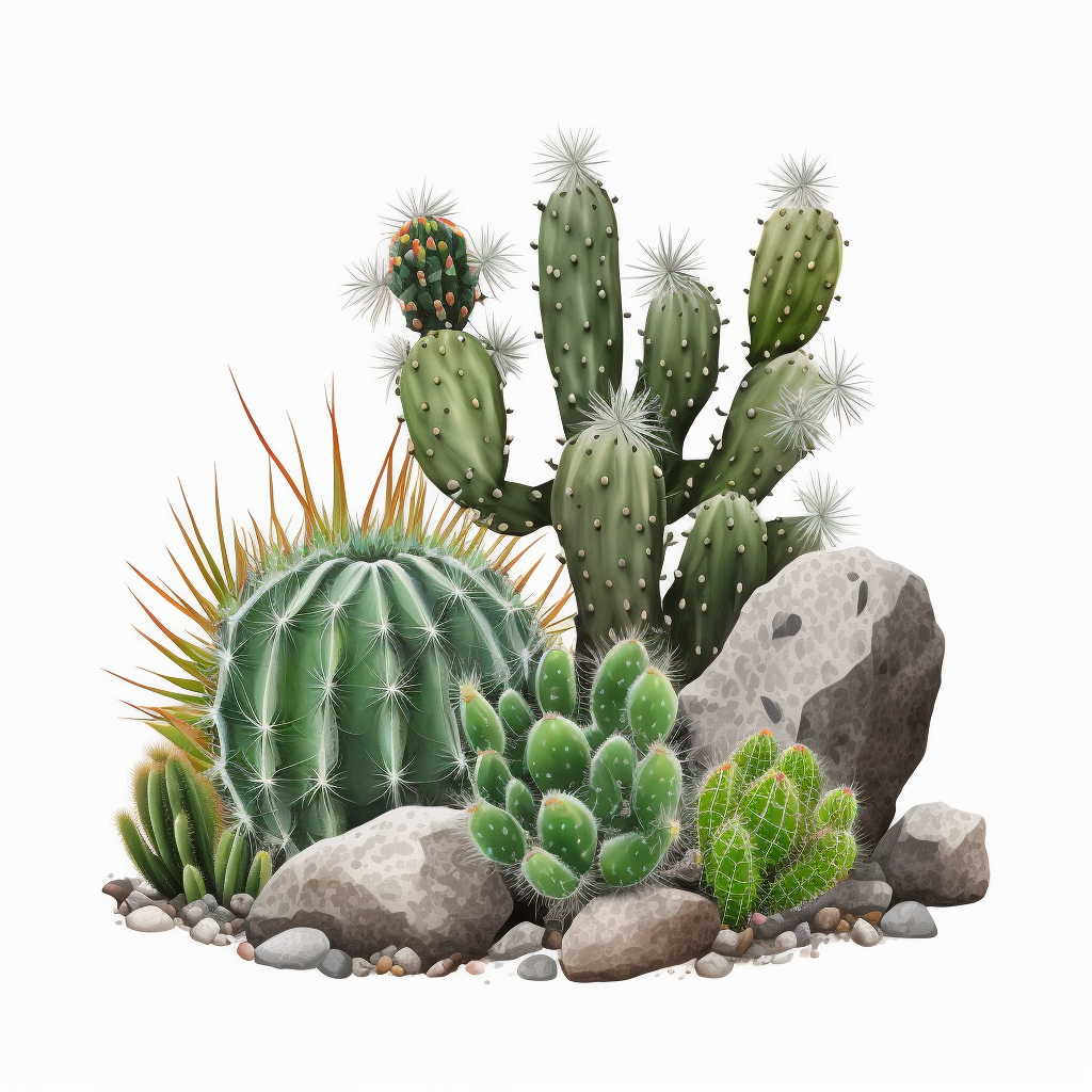mexican cactus cliparts