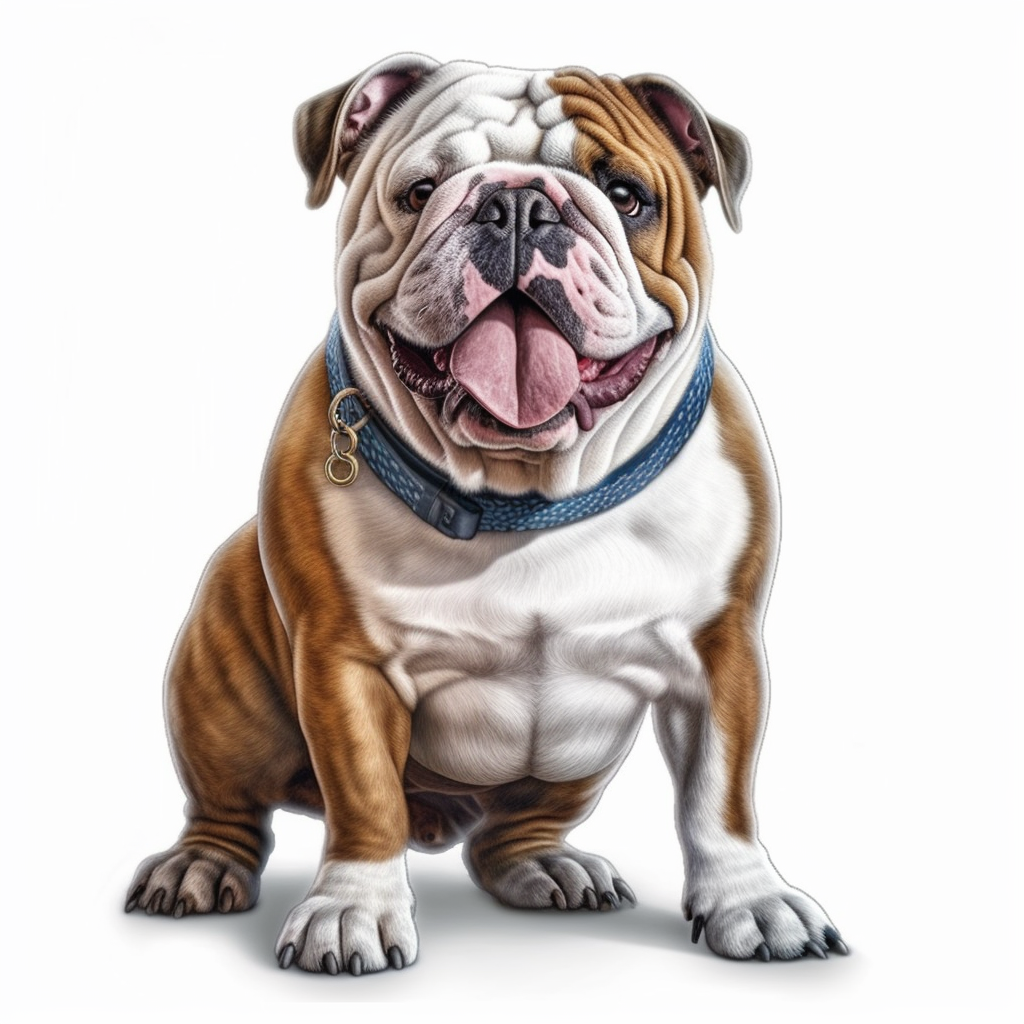 english bulldog cliparts