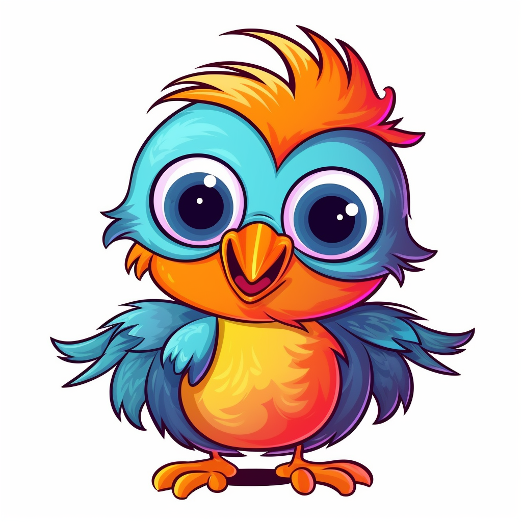 cartoon bird clipart