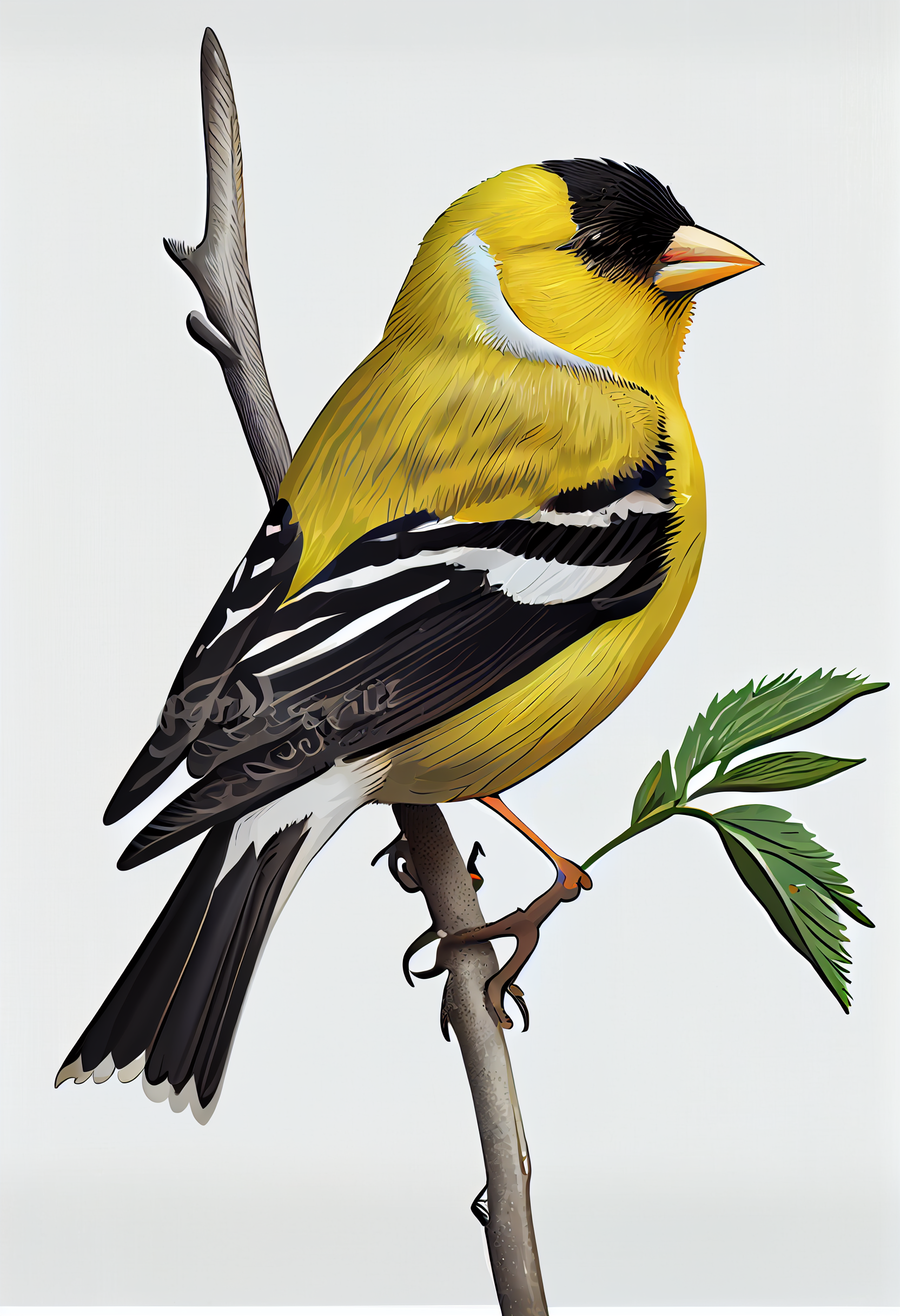 american goldfinch cliparts