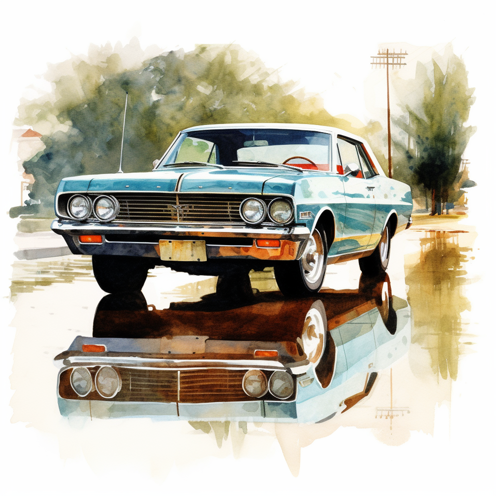 muscle car clipart
