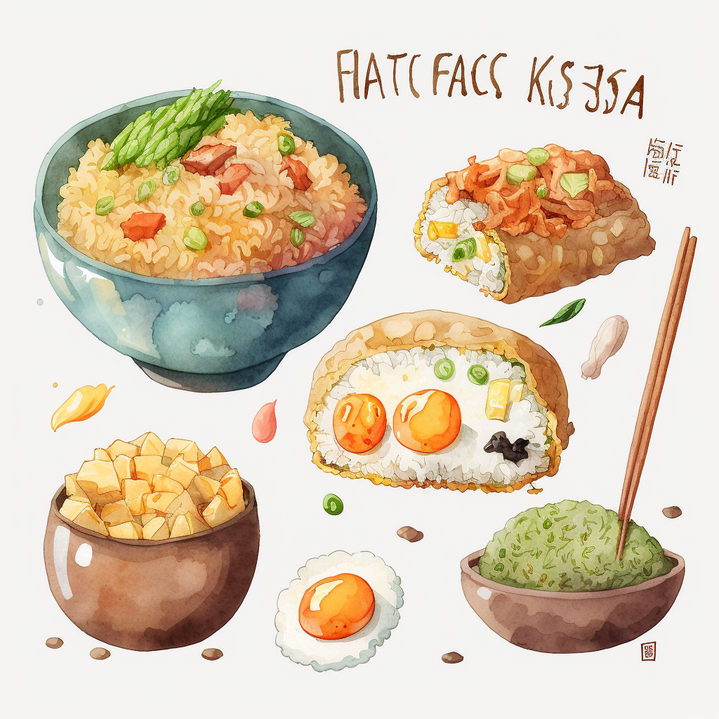fried rice cliparts