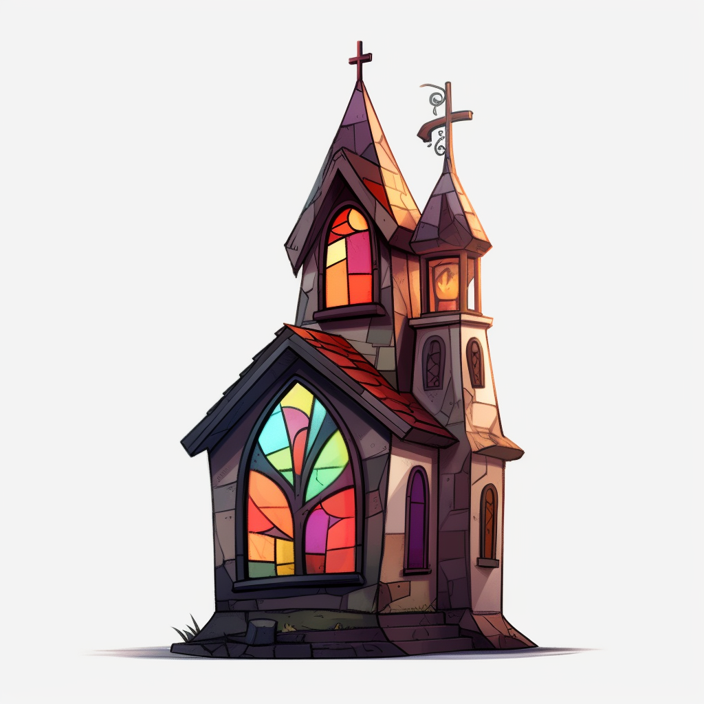 cartoon church cliparts