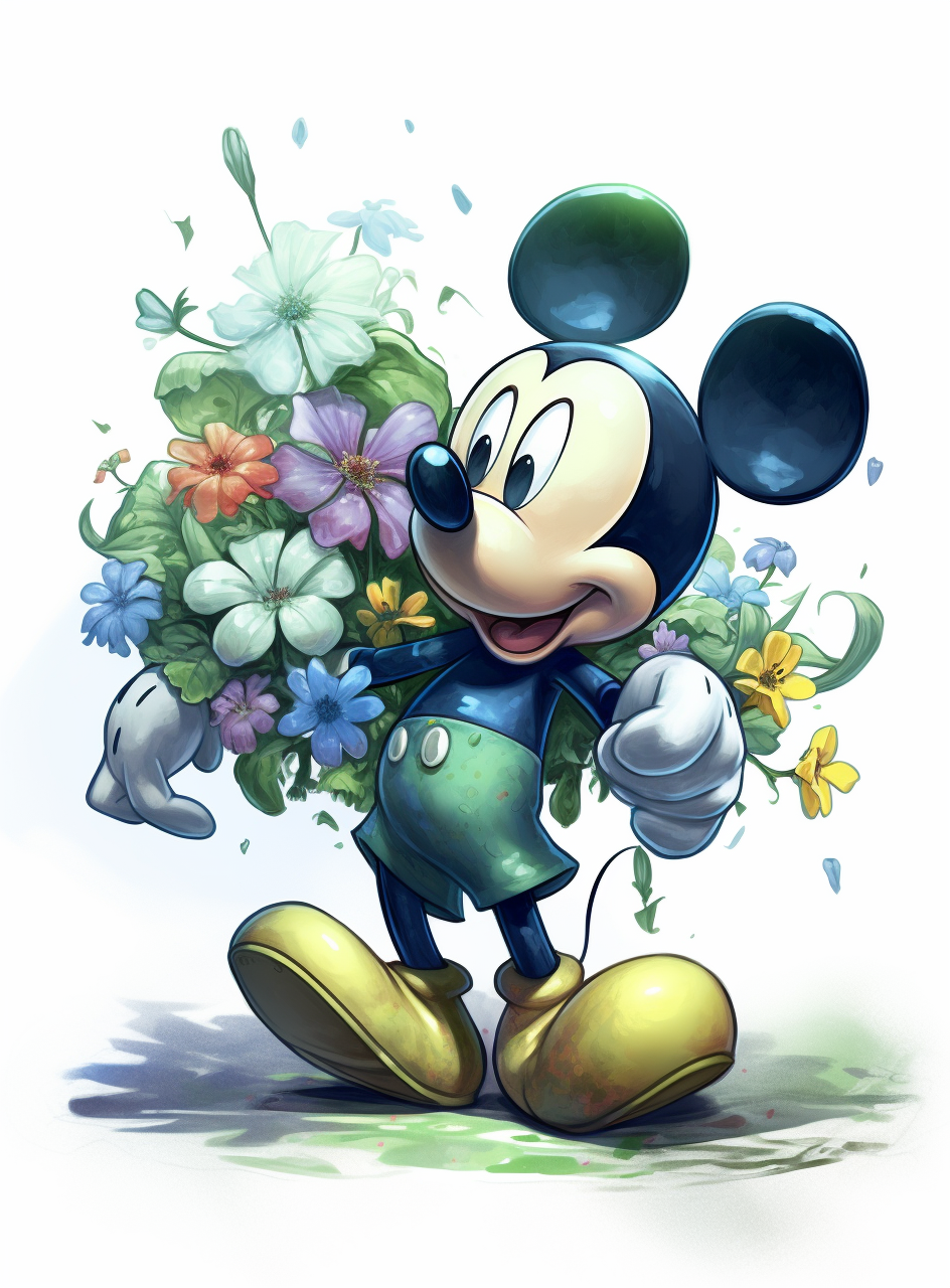 girl mouse cliparts