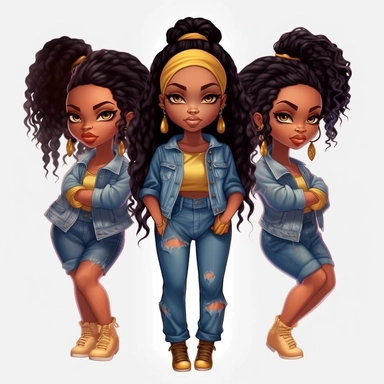 Chibi Dolls Beautiful Dread Loc Black Girl Magic Melanin Black Woman PNG image 1 Beautiful Dread Loc Black Girl Magic Melanin Black Woman PNG image 1 Beautiful Dread Loc Black Girl Magic Melanin Black Woman PNG image Beautiful Dread Loc Black Girl Magic Melanin Black Woman PNG Afro Fashion girl African American clipart Full-Shot Angle - Your target in full view--v 5