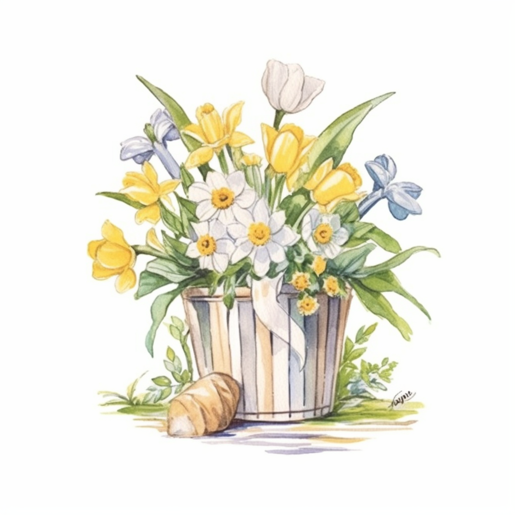 daffodil clip art