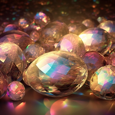 Generate a clipart toned down lens flare lighting luxury festive big glass snow covered fruits snowflake frozen winter crystal leaves fruits holographic iridescent prism plastic glitter roughly golden bokeh colorfull blurred abstract sparkle shiny aesthetic. truly timeless elegance premium luxury AAA+ opal adularescence incorporating precious gemstone gold druzy treasure delightful expensive big very clearly baroque pearl luster organic forms gold plated fresh water pearls ornate seamless patter