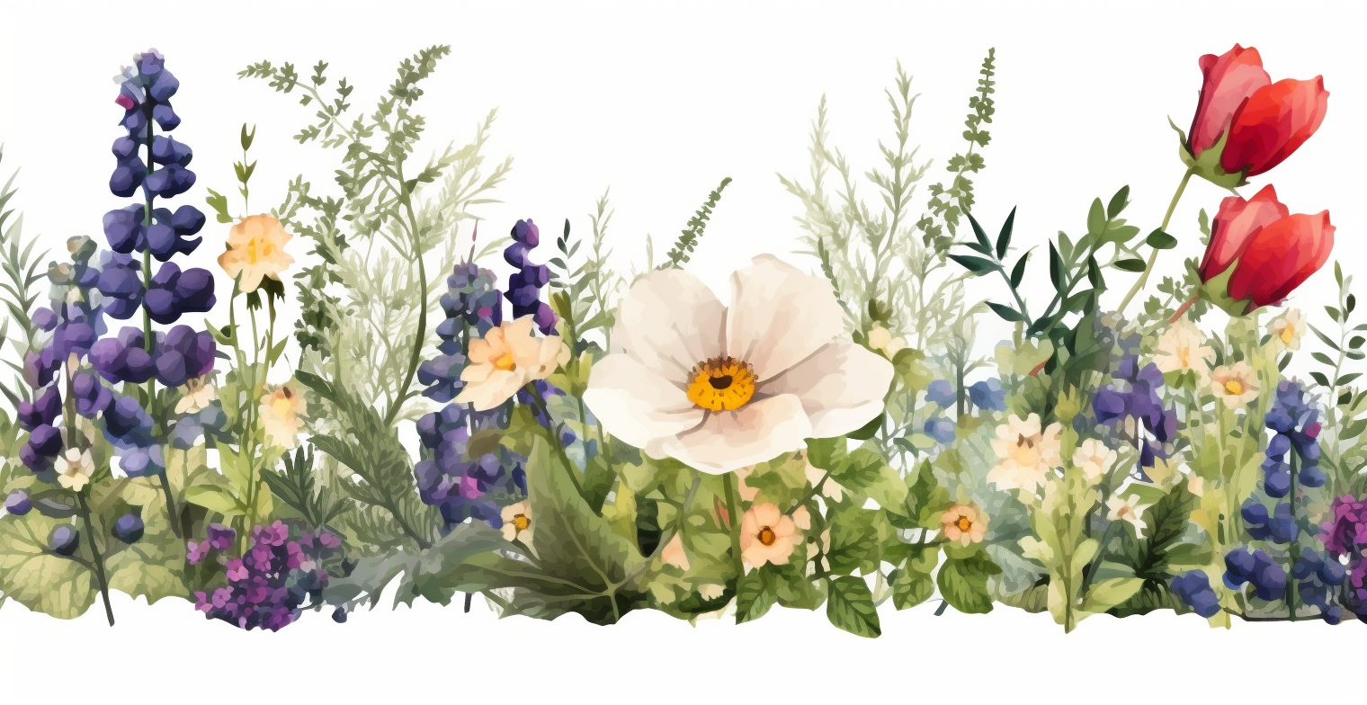 garden borders cliparts