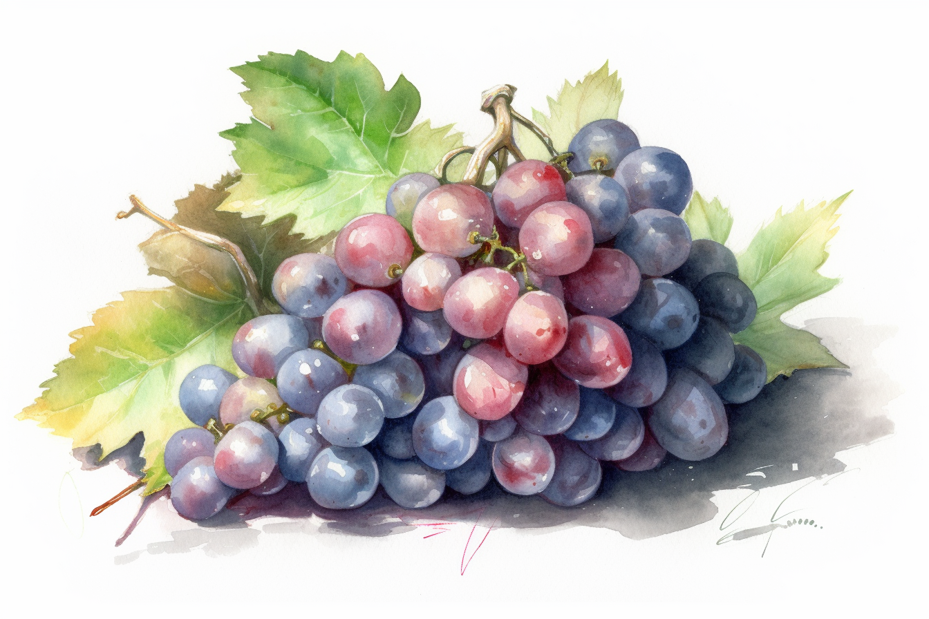 grapes clipart