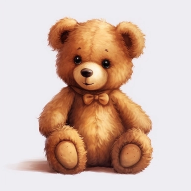 Subject: Teddy Bear Clipart in Transparent Background Type of Image: Digital Illustration Art Styles: Realism, Cartoon Art Inspirations: ArtStation, Behance Camera: N/A (Digital Illustration) Shot: N/A (Digital Illustration) Render Related Information: N/A (Digital Illustration)