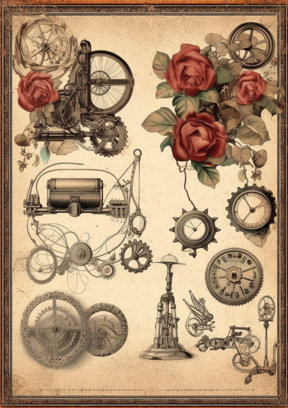 old paper cliparts
