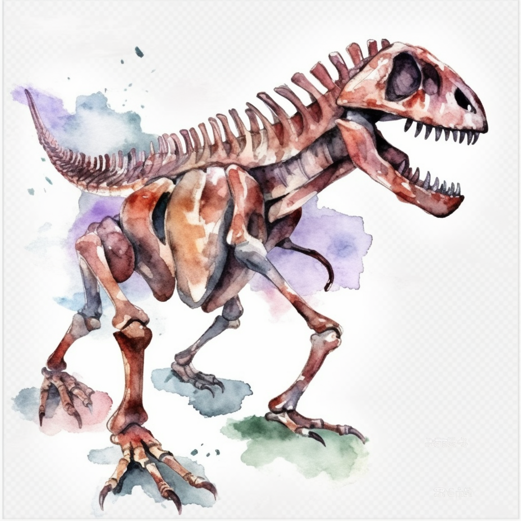 dinosaur skeleton cliparts