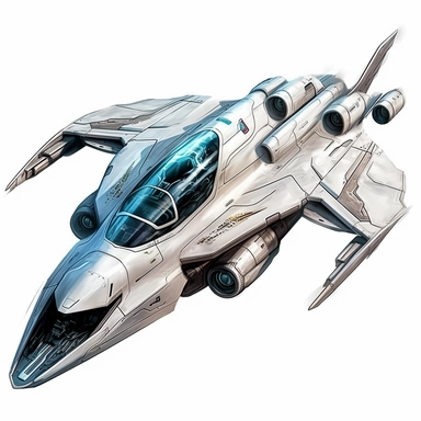 advanced of the future like 2090 combact aircraft,clipart , white baground ,mordern armour